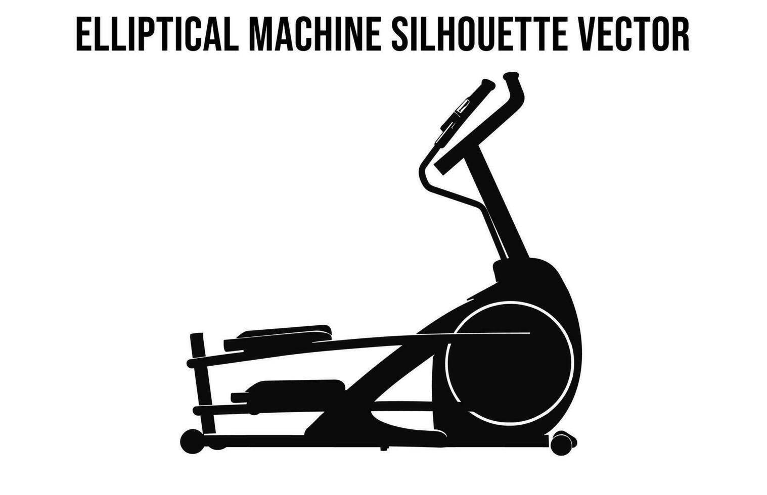 Free Gym Machine Silhouettes vector Bundle, Fitness element machine illustration Bundle