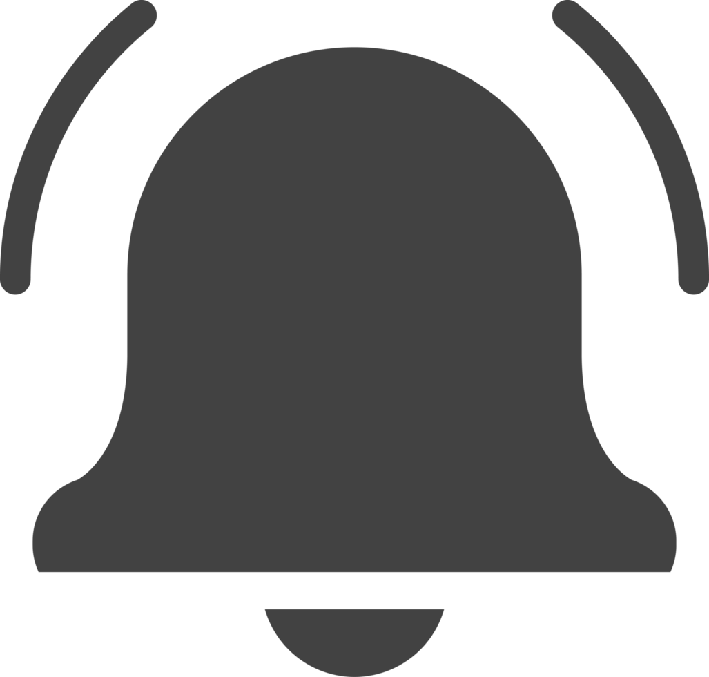 Notification Bell icon png
