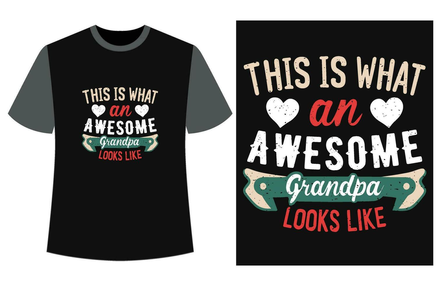 Happy Grandparents Day t-shirt vector, funny vintage Grandparents Day t-shirt design vector