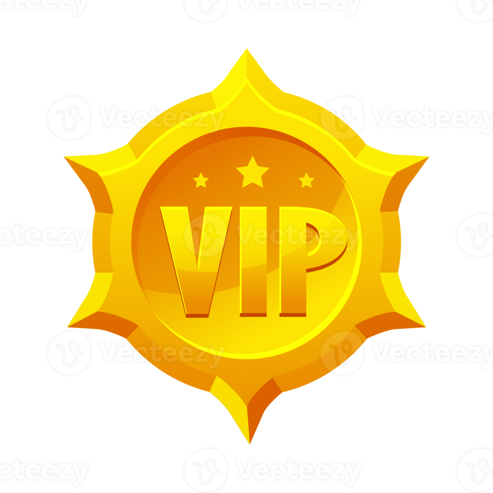 Insignia VIP icono. real prima VIP símbolo. png