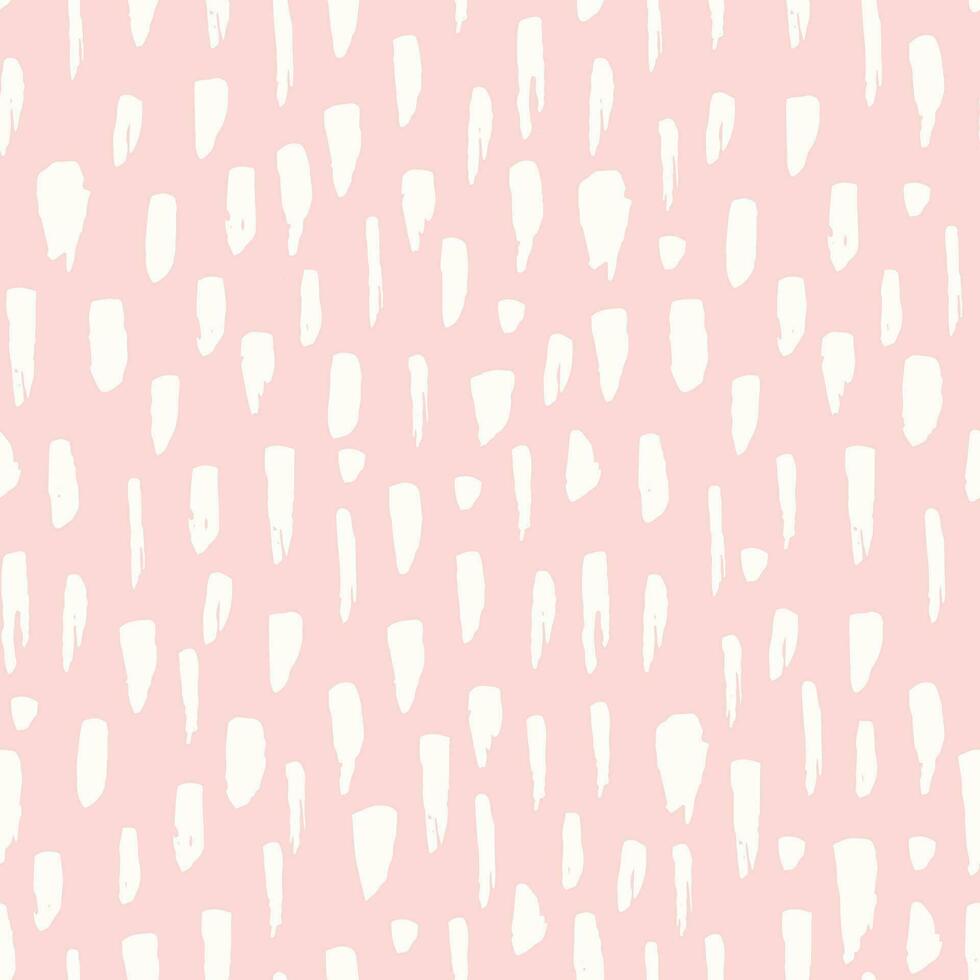 a pink and white pattern with small white dots vector