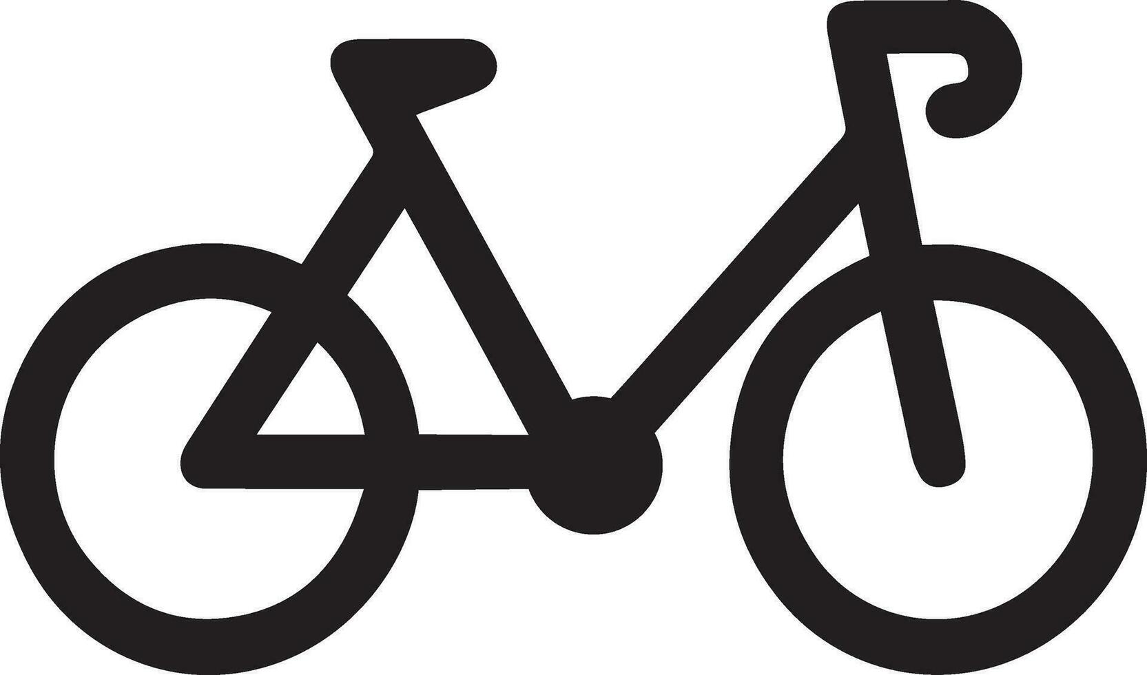 Explore the World of Cycling - Bike Rides, Sport Symbols, and Transport Icons for Healthy Adventures vector