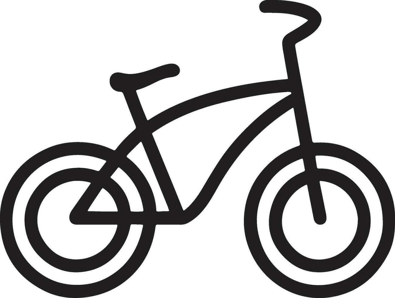 Explore the World of Cycling - Bike Rides, Sport Symbols, and Transport Icons for Healthy Adventures vector