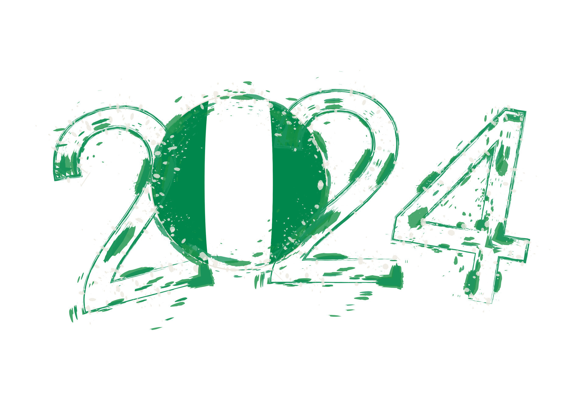 2024 Year in grunge style with flag of Nigeria. 29881833 Vector Art at