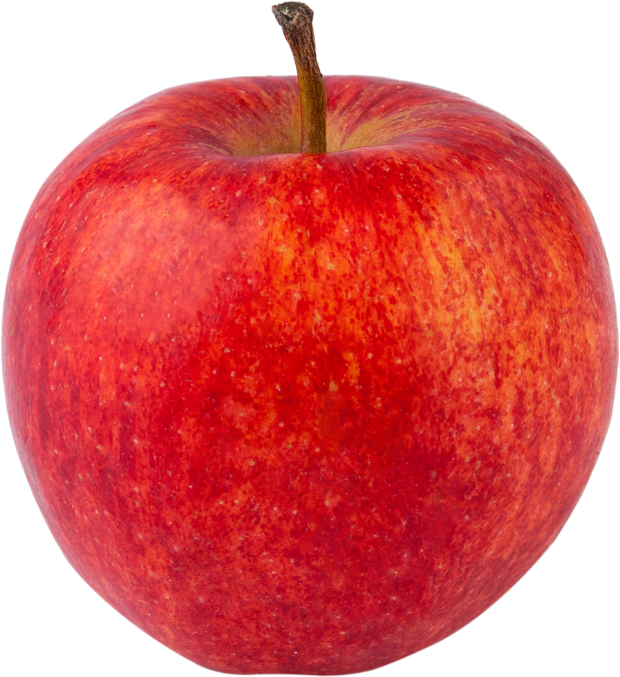 isolated apple fruit on transparent background. png