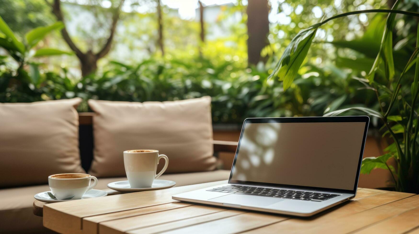 Work from home - Remote work setups and technology photo