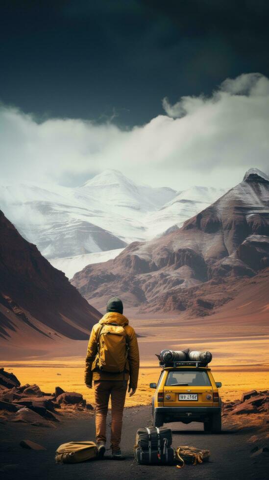Travel - Adventure and exploration in beautiful destination photo