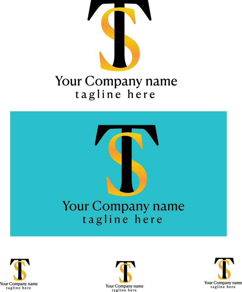 Typography logo Design. vector