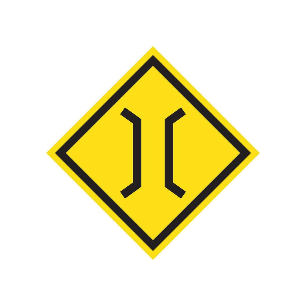 road sign icon vector