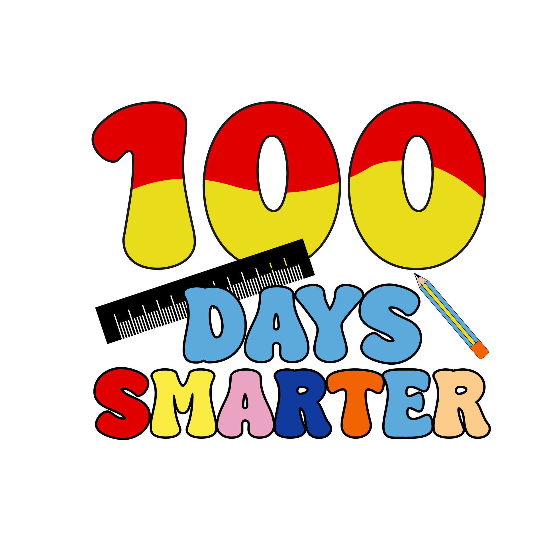 100-days-smarter-29882954-vector-art-at-vecteezy