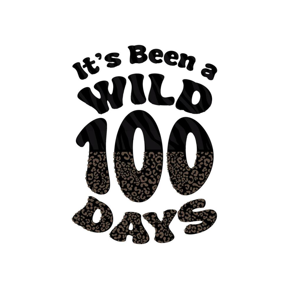 It's been a wild 100 days vector