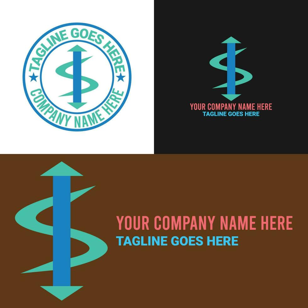 Branding identity corporate, letter mark and minimalist logo design vector
