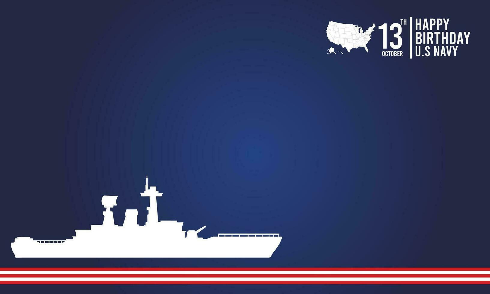 U.S. NAVY Vector Background with copy space