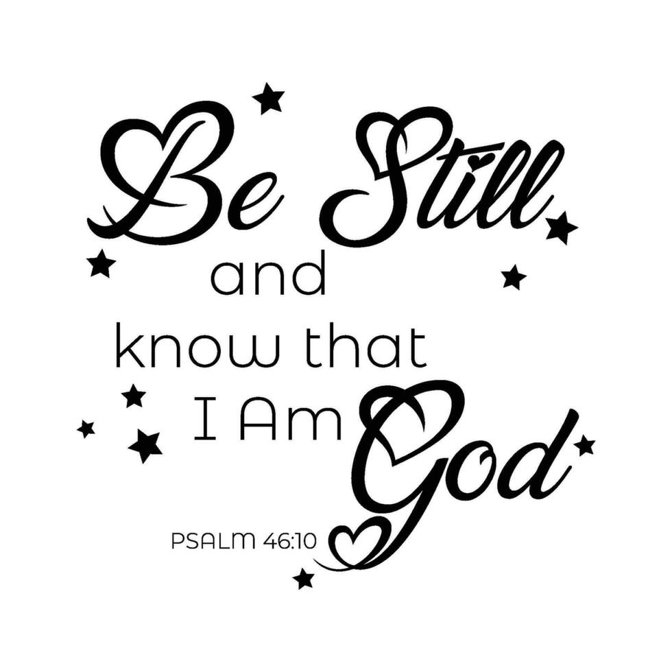 Christian Faith, Typography for print vector