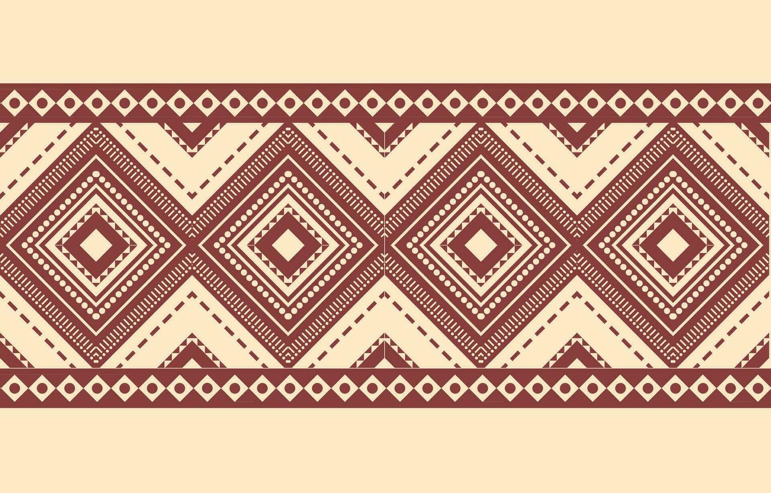 Ethnic abstract ikat art. Aztec ornament print. geometric ethnic pattern seamless  color oriental.  Design for background ,curtain, carpet, wallpaper, clothing, wrapping, Batik, vector illustration.