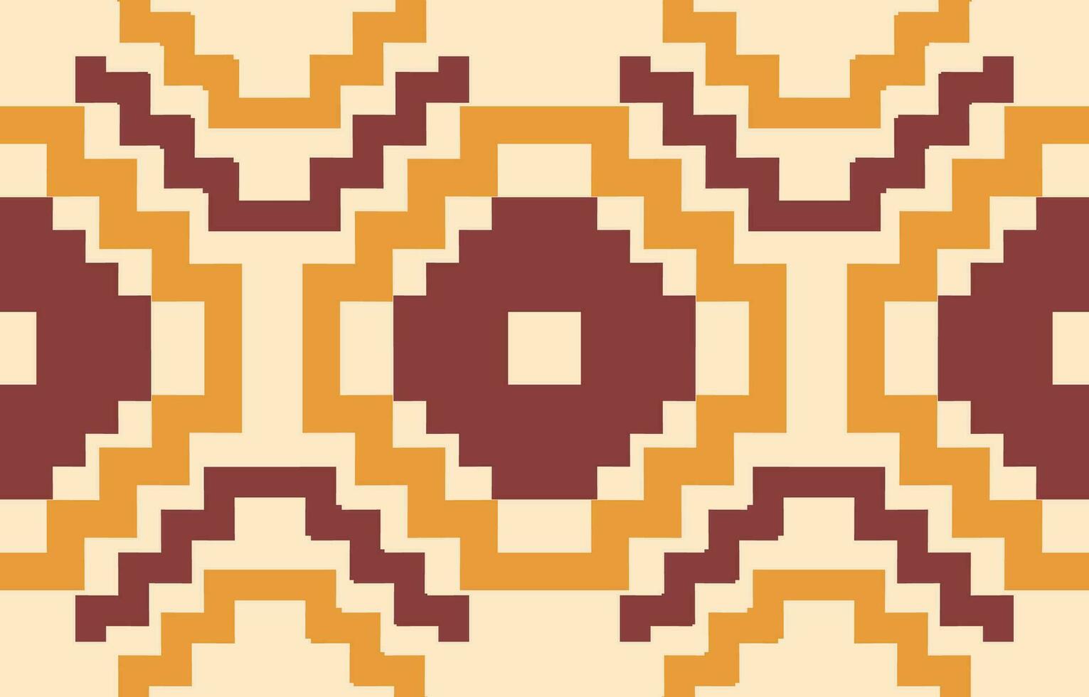 Ethnic abstract ikat art. Aztec ornament print. geometric ethnic pattern seamless  color oriental.  Design for background ,curtain, carpet, wallpaper, clothing, wrapping, Batik, vector illustration.