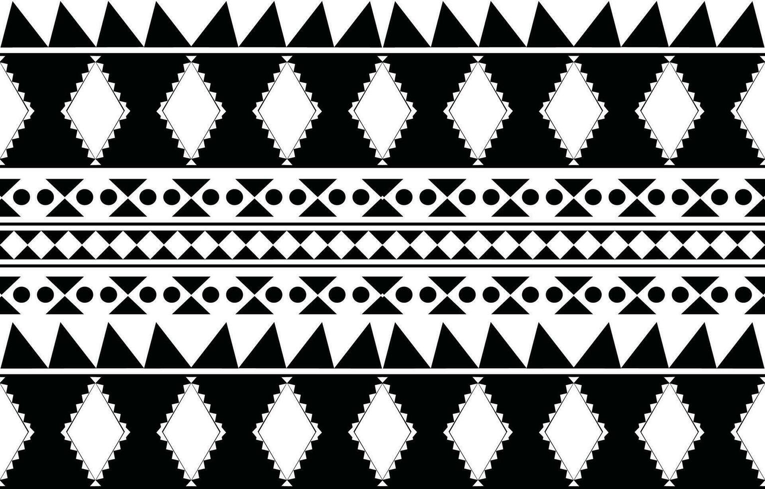 azteca sin costura modelo. alfombra textil impresión textura tribal diseño, geométrico símbolos para logo, tarjetas, tela decorativo obras. tradicional impresión vector ilustración. en negro y blanco antecedentes.