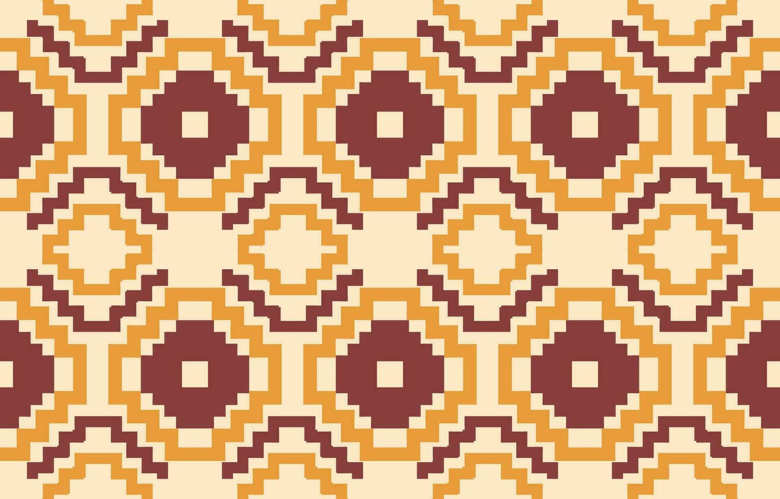 Ethnic abstract ikat art. Aztec ornament print. geometric ethnic pattern seamless  color oriental.  Design for background ,curtain, carpet, wallpaper, clothing, wrapping, Batik, vector illustration.