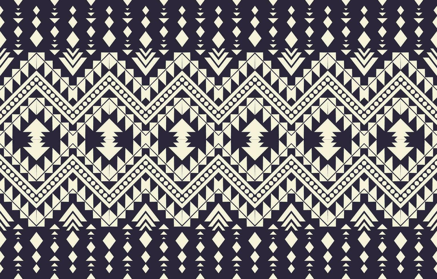 Ethnic abstract ikat art. Aztec ornament print. geometric ethnic pattern seamless  color oriental.  Design for background ,curtain, carpet, wallpaper, clothing, wrapping, Batik, vector illustration.