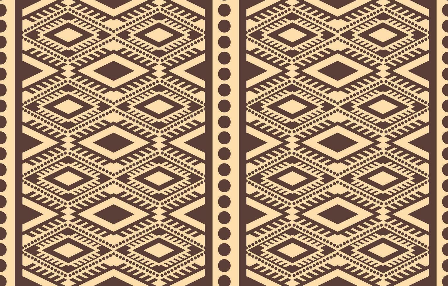 Ethnic abstract ikat art. Aztec ornament print. geometric ethnic pattern seamless  color oriental.  Design for background ,curtain, carpet, wallpaper, clothing, wrapping, Batik, vector illustration.