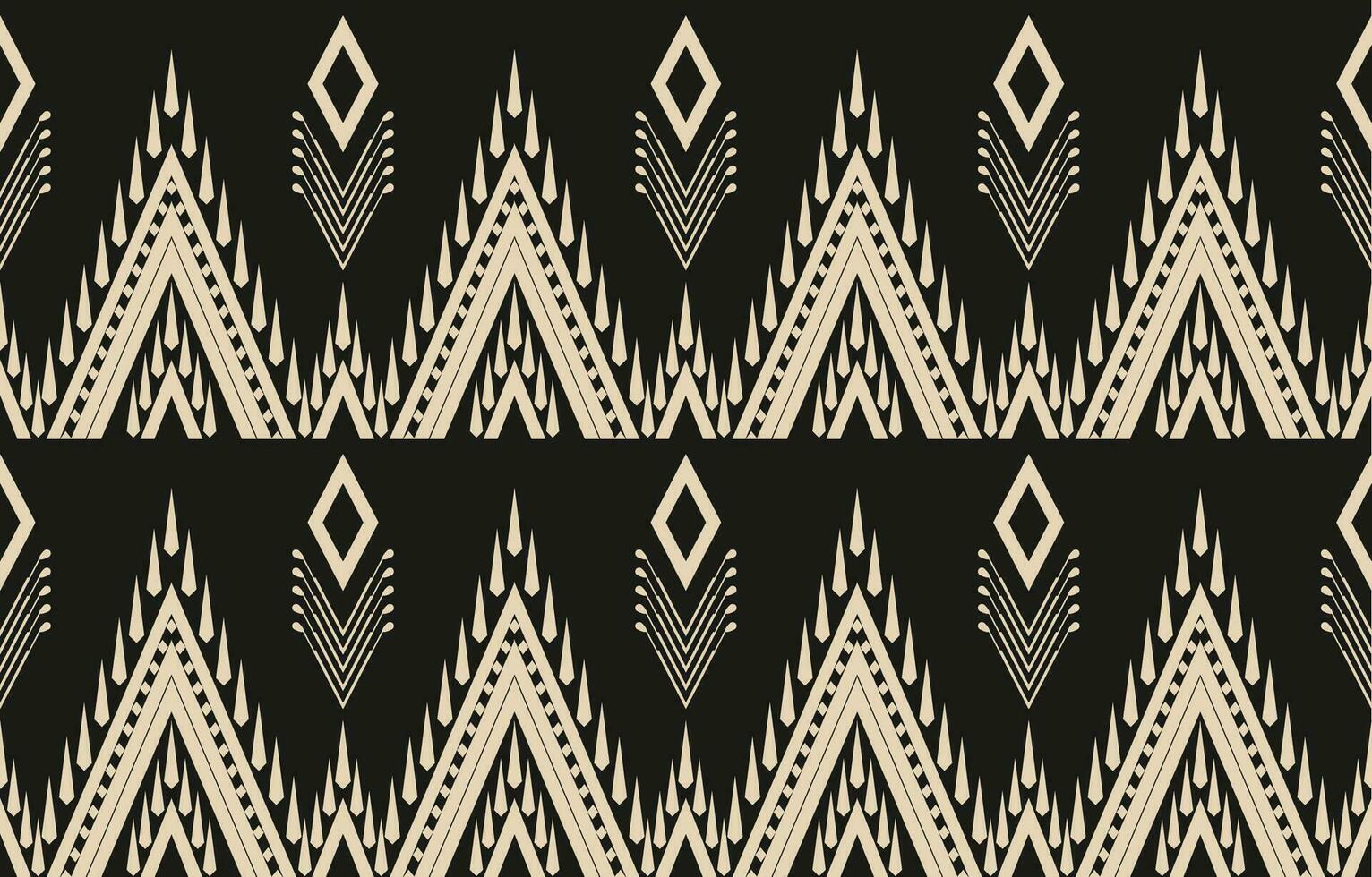 étnico resumen ikat Arte. azteca ornamento impresión. geométrico étnico modelo sin costura color oriental. diseño para antecedentes ,cortina, alfombra, fondo de pantalla, ropa, envase, batik, vector ilustración.