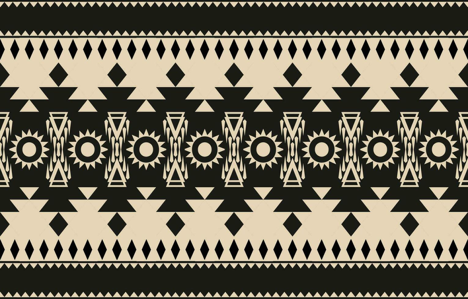 Ethnic abstract ikat art. Aztec ornament print. geometric ethnic pattern seamless  color oriental.  Design for background ,curtain, carpet, wallpaper, clothing, wrapping, Batik, vector illustration.