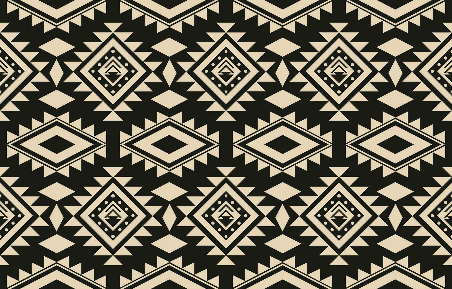 Ethnic abstract ikat art. Aztec ornament print. geometric ethnic pattern seamless  color oriental.  Design for background ,curtain, carpet, wallpaper, clothing, wrapping, Batik, vector illustration.