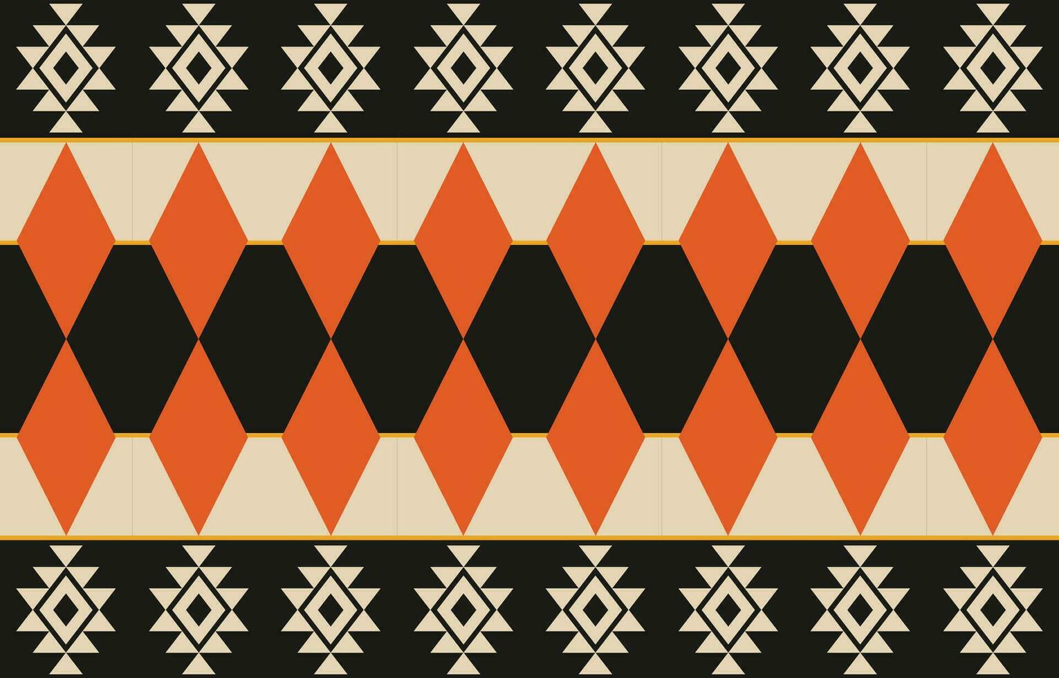 étnico resumen ikat Arte. azteca ornamento impresión. geométrico étnico modelo sin costura color oriental. diseño para antecedentes ,cortina, alfombra, fondo de pantalla, ropa, envase, batik, vector ilustración.