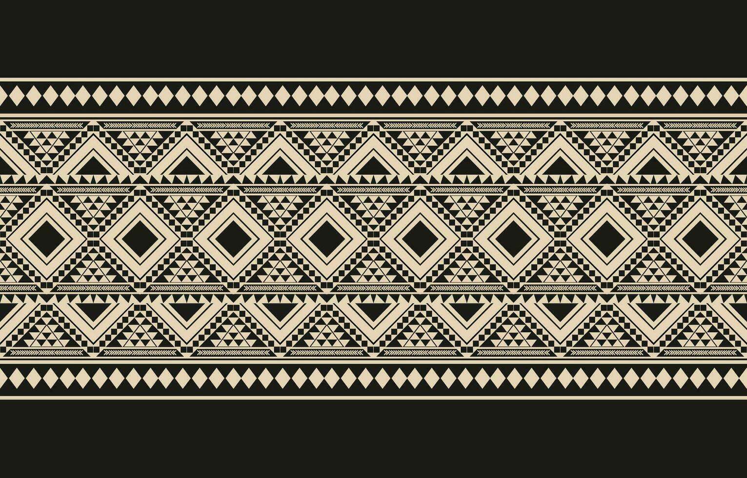 Ethnic abstract ikat art. Aztec ornament print. geometric ethnic pattern seamless  color oriental.  Design for background ,curtain, carpet, wallpaper, clothing, wrapping, Batik, vector illustration.