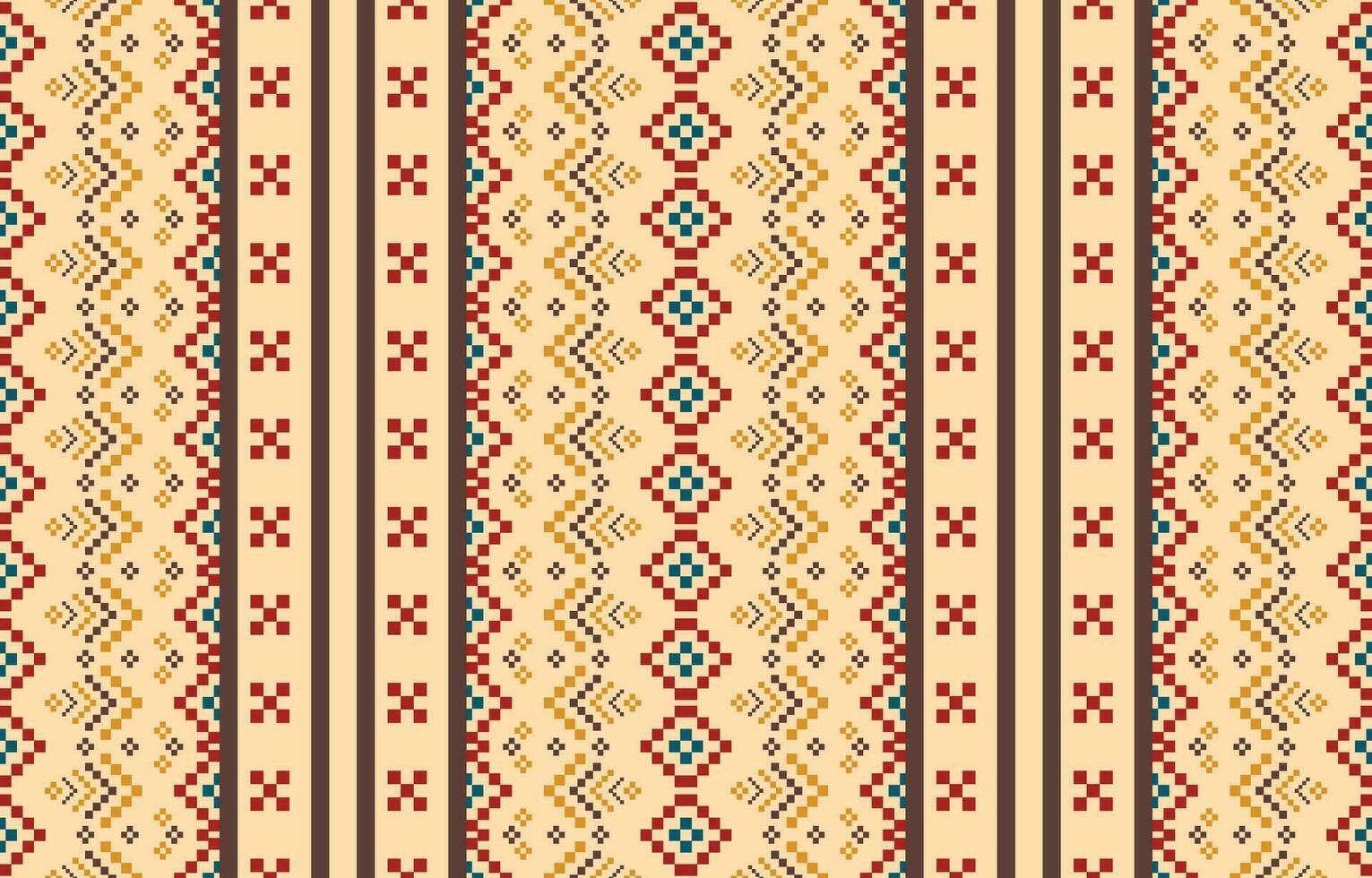 étnico resumen ikat Arte. azteca ornamento impresión. geométrico étnico modelo sin costura color oriental. diseño para antecedentes ,cortina, alfombra, fondo de pantalla, ropa, envase, batik, vector ilustración.