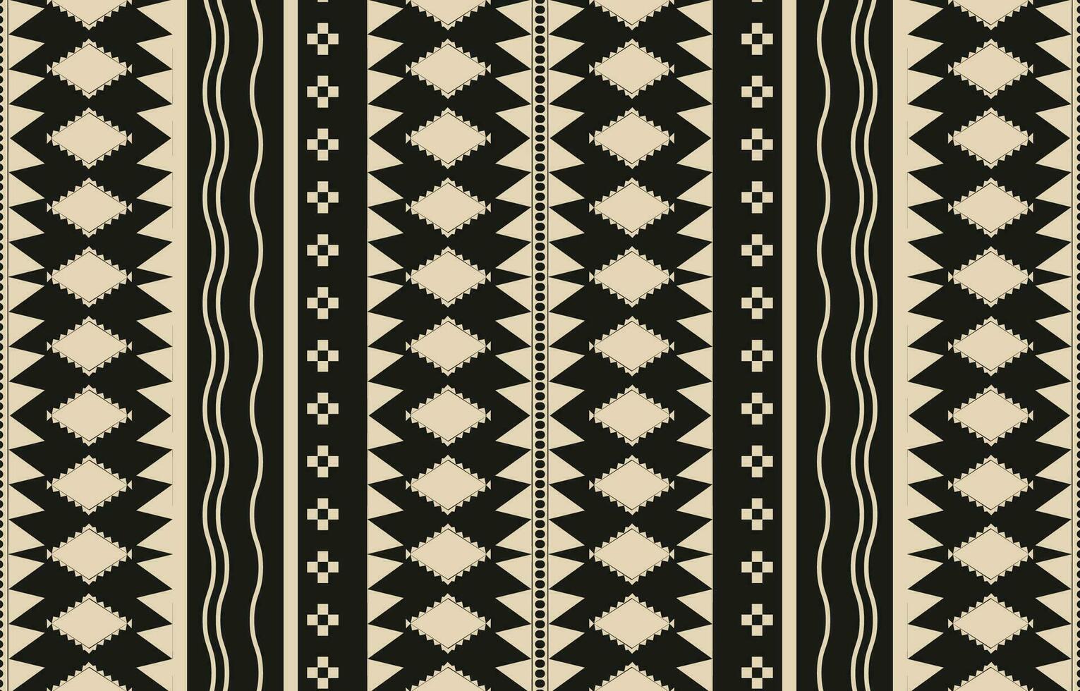 Ethnic abstract ikat art. Aztec ornament print. geometric ethnic pattern seamless  color oriental.  Design for background ,curtain, carpet, wallpaper, clothing, wrapping, Batik, vector illustration.