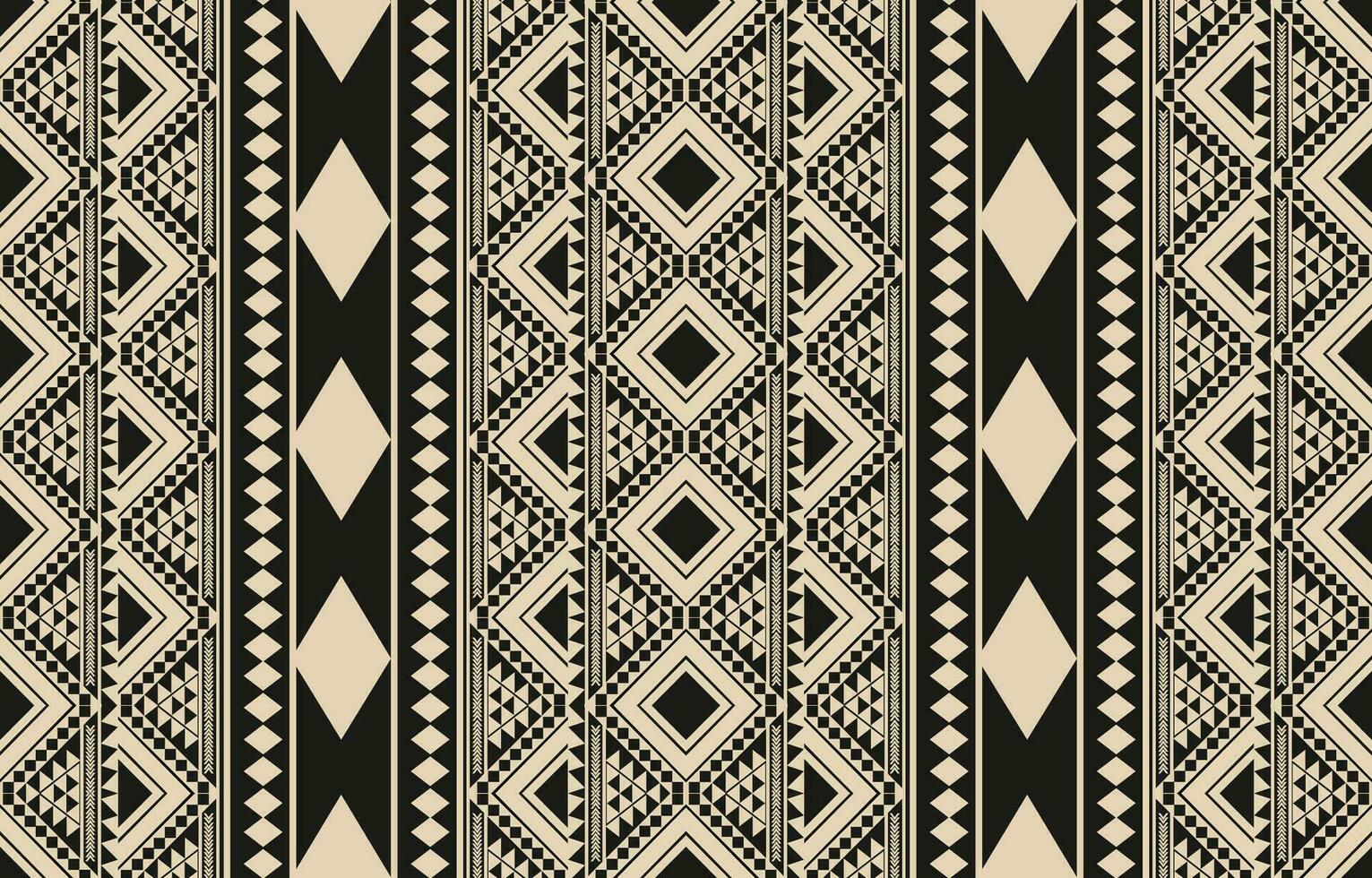 Ethnic abstract ikat art. Aztec ornament print. geometric ethnic pattern seamless  color oriental.  Design for background ,curtain, carpet, wallpaper, clothing, wrapping, Batik, vector illustration.