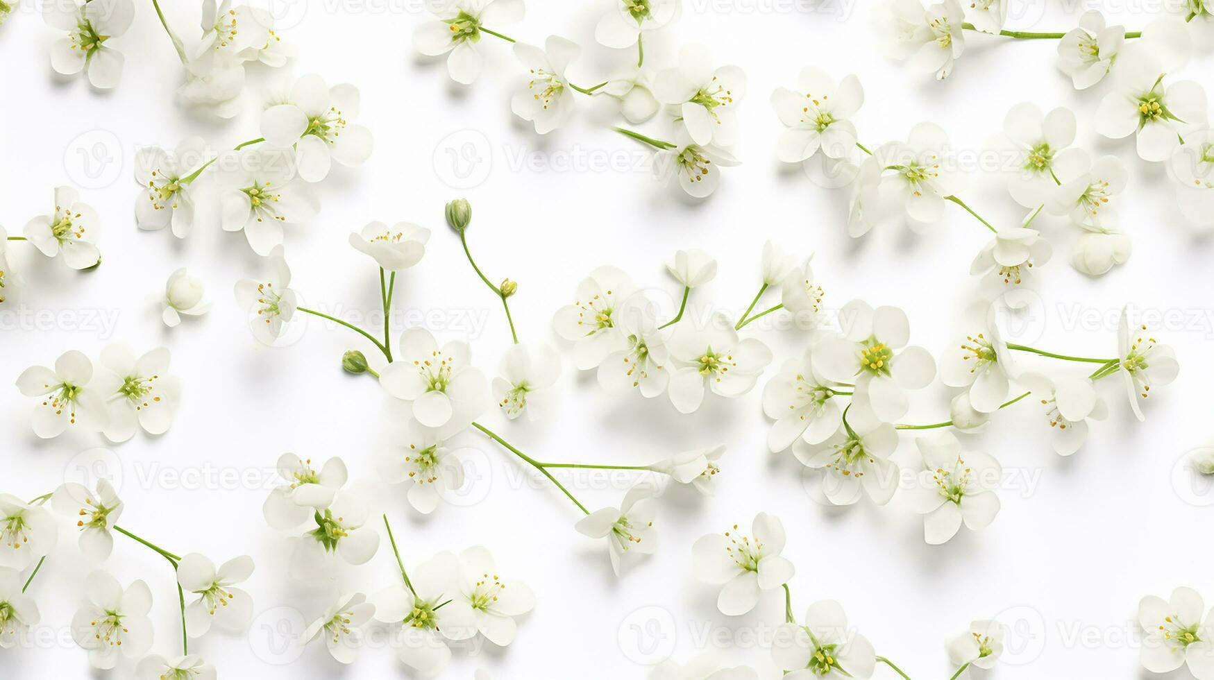 Baby's Breath flower pattern background. Flower background texture photo