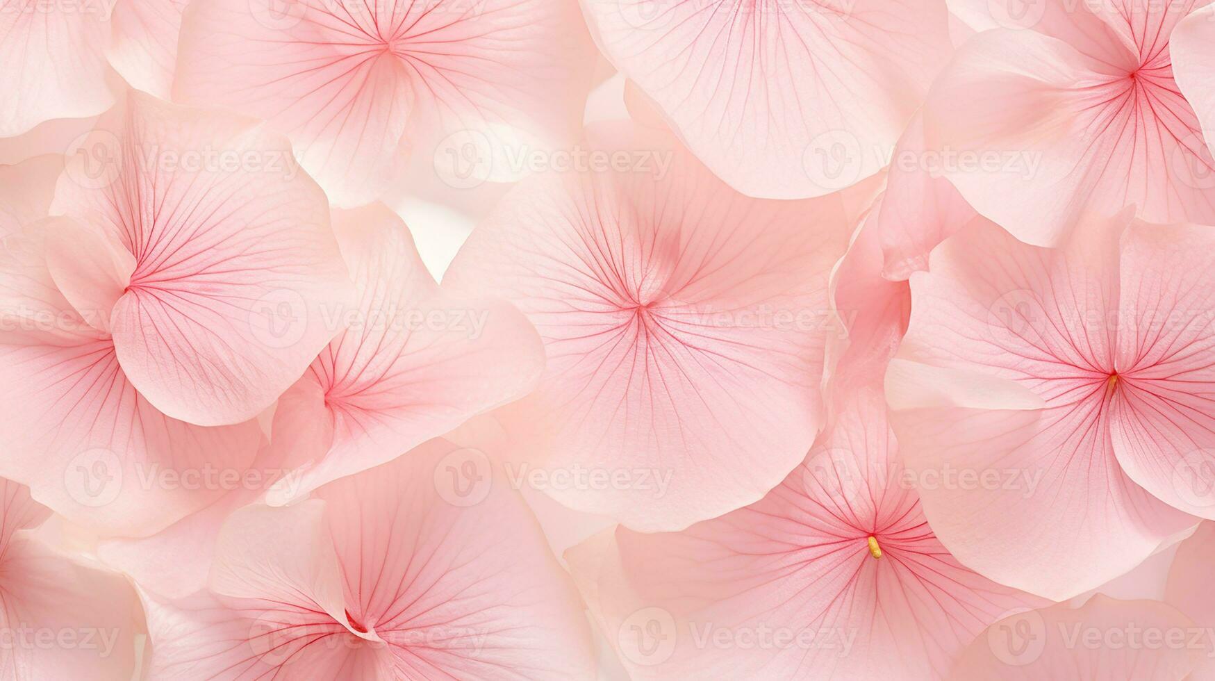 Begonia flower pattern background. Begonia flower background texture. Generative AI photo