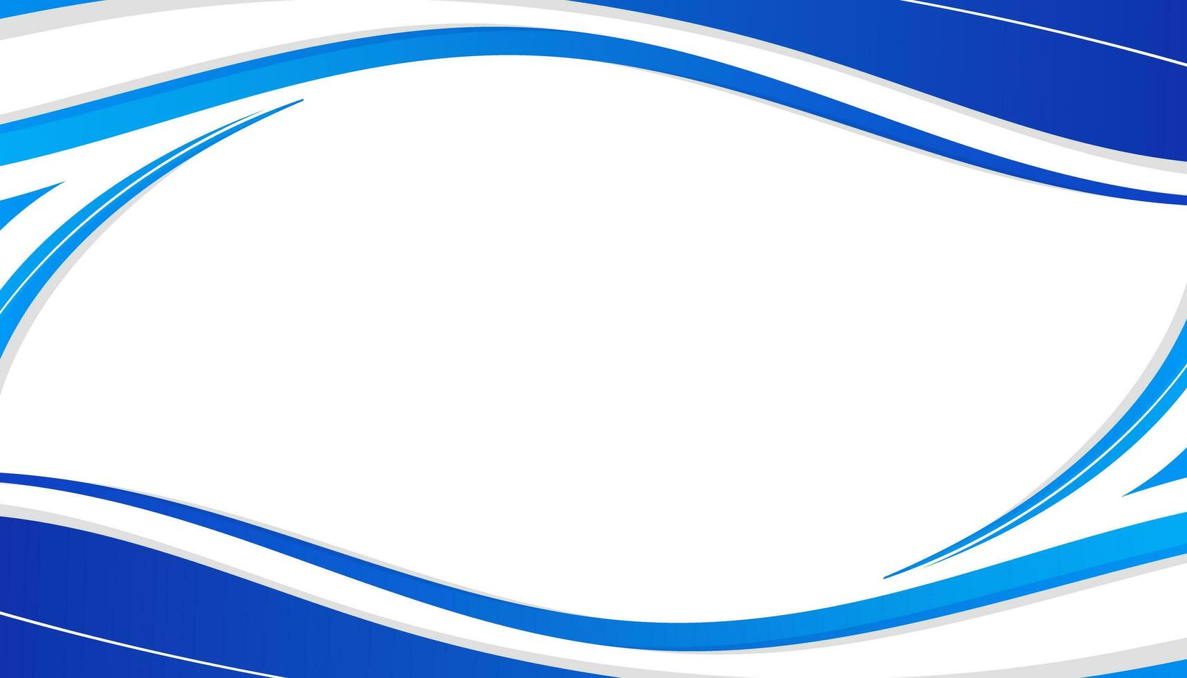 Abstract background with blue curve elements photo