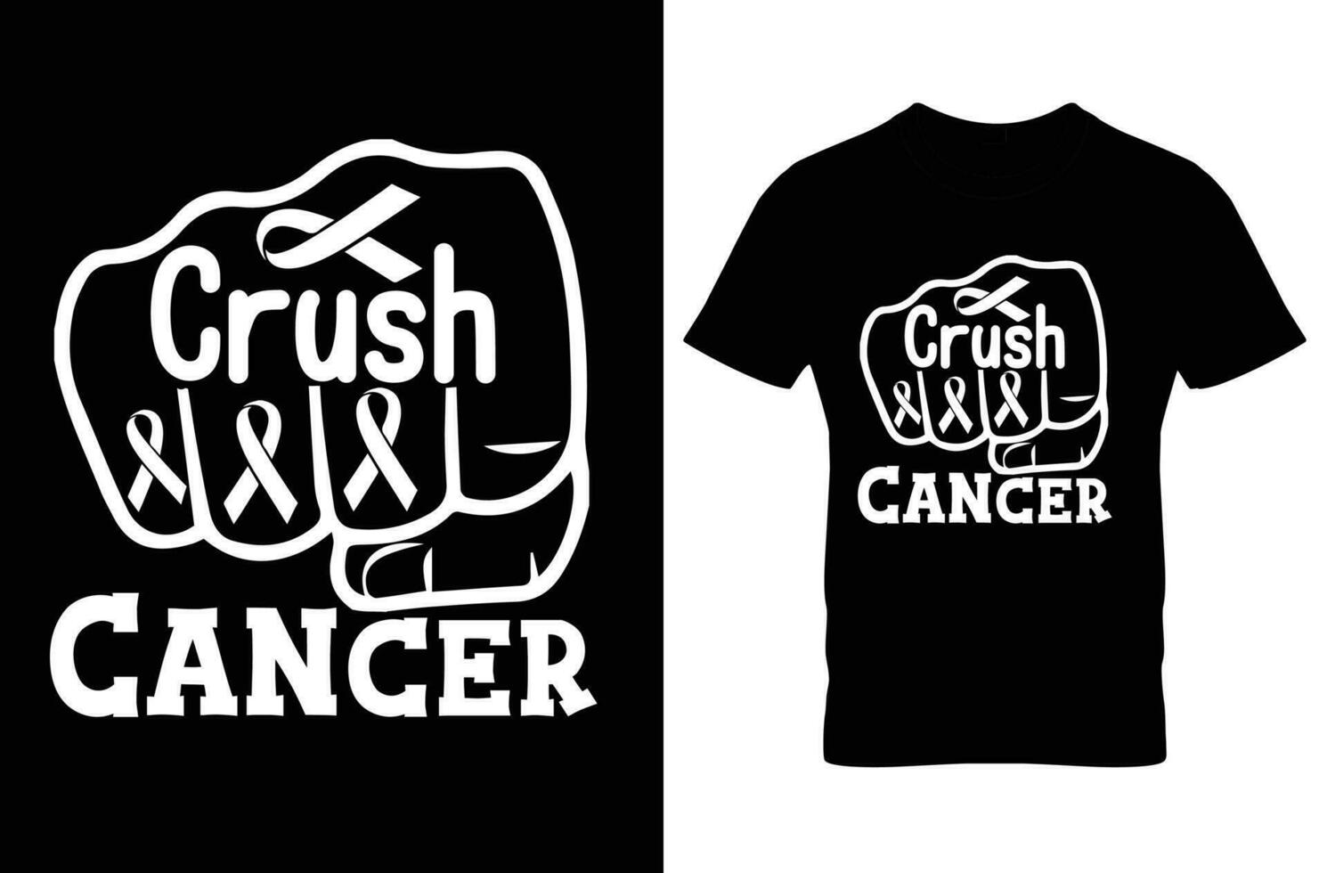Cancer T-shirts Design vector