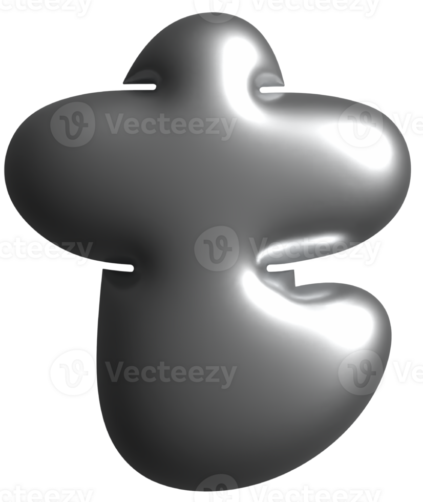 Hologram Alphabet Lowercase t png