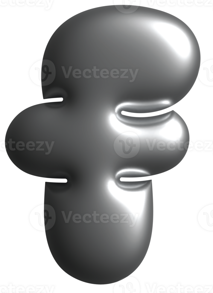 Hologram Alphabet Lowercase f png