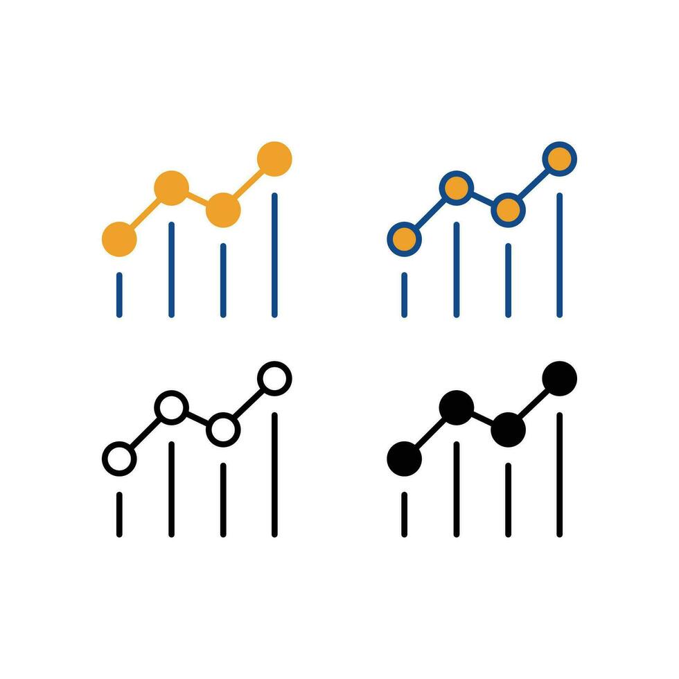 SEO benchmark button in business management process for website or mobile app. Compare quality for improvement. Benchmarking icon. Vector illustration. Design on white background. EPS10