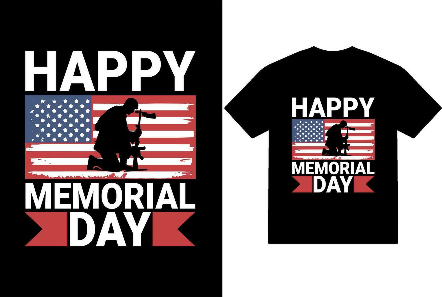 HAPPY MEMORIAL DAY t shirt design patriot's day t shirt design vector