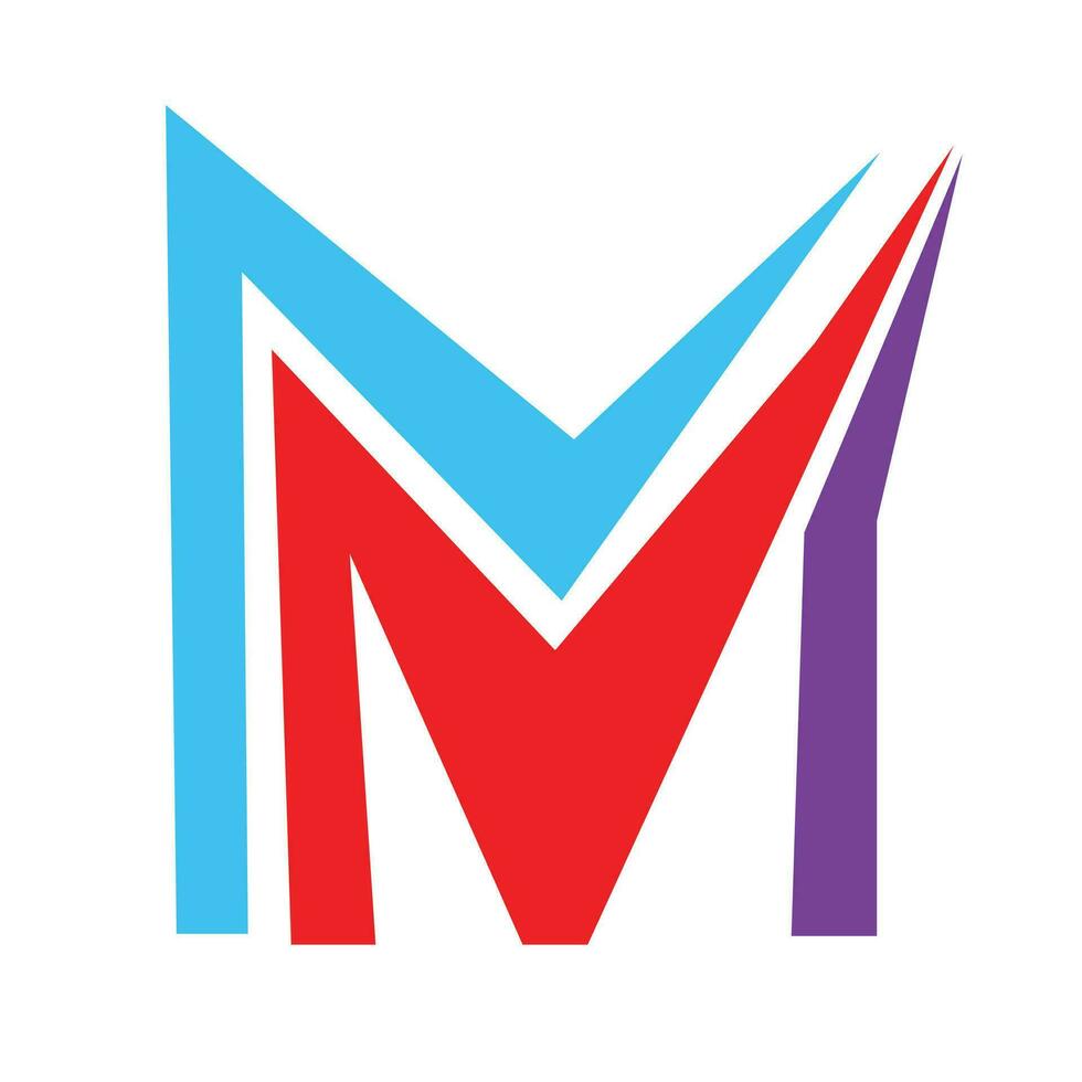 Letter MN Logo Free vector