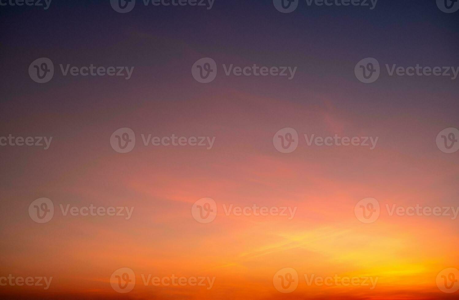 Beautiful , luxury soft gradient orange gold clouds and sunlight on the blue sky perfect for the background, take in everning,Twilight, Large size, high definition landscape photo