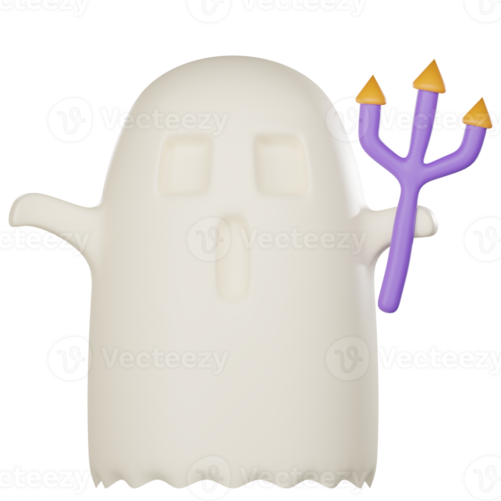 halloween spöke 3d png