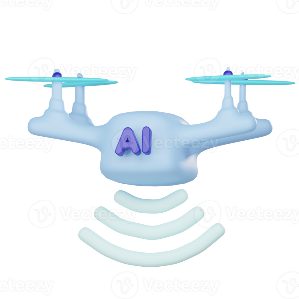 ícone de drone 3D png