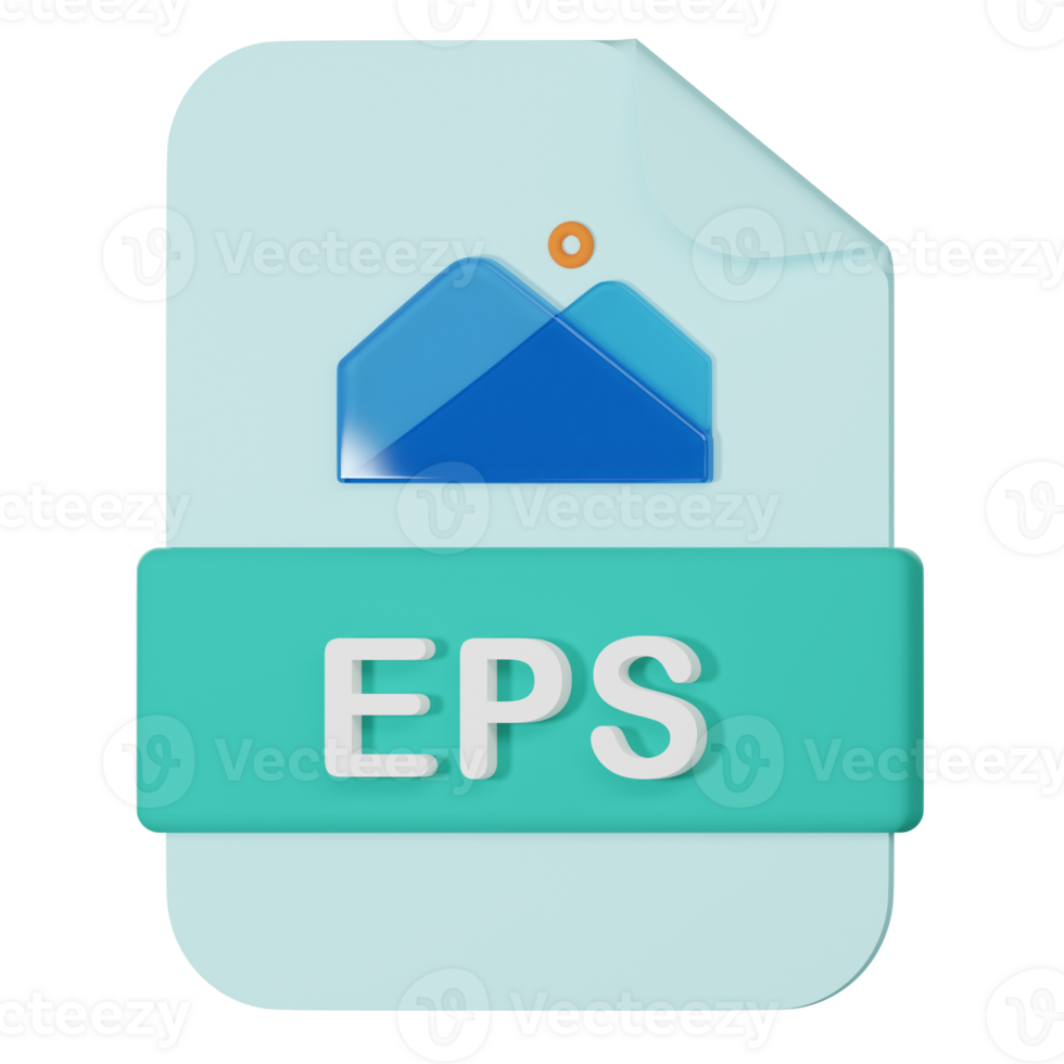 eps filename extension 3d icon png