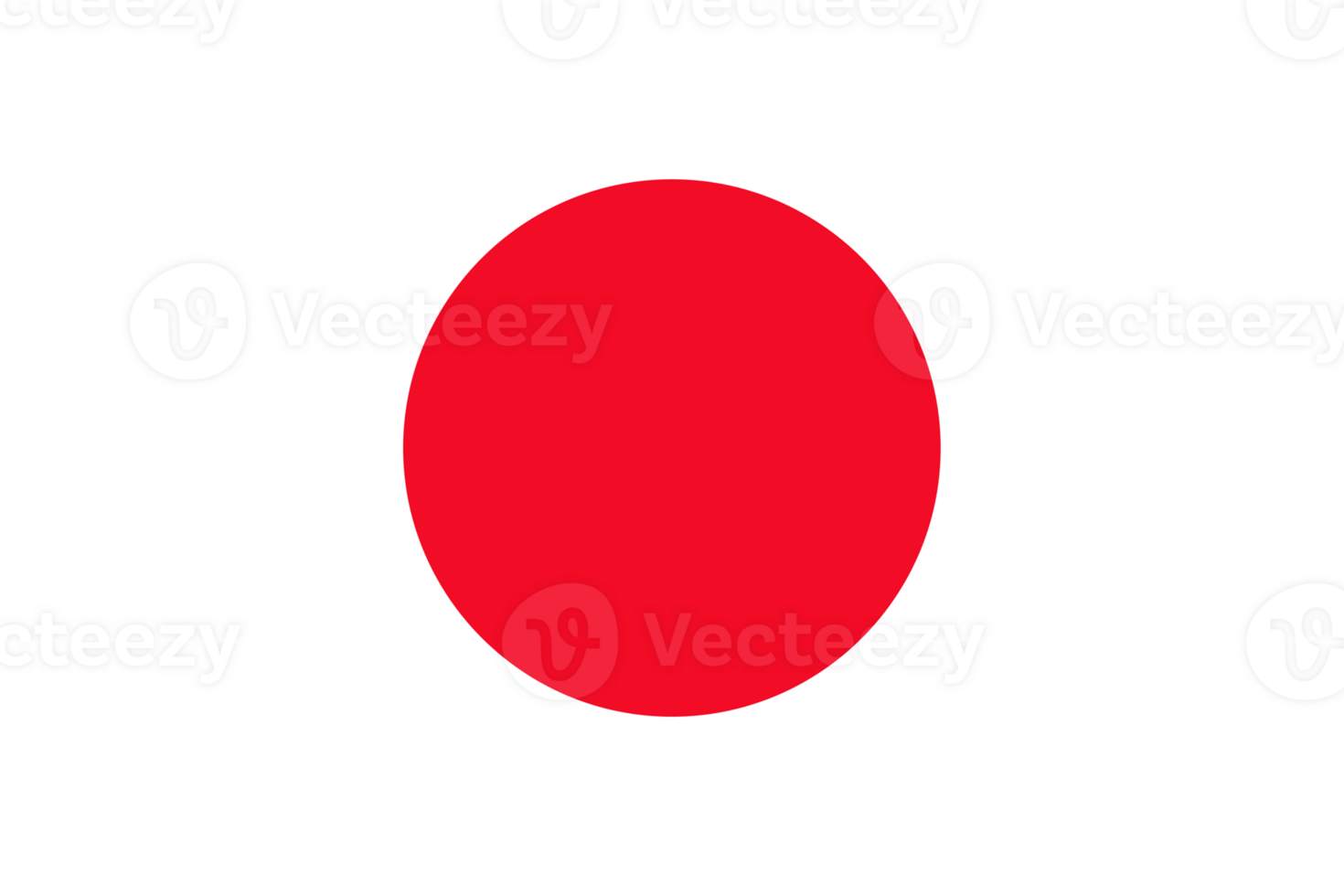 Japanese Flag of Japan round corners png