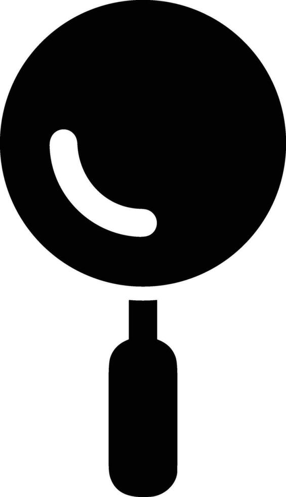 Zoom find icon symbol image vector. Illustration of the search lens design image vector