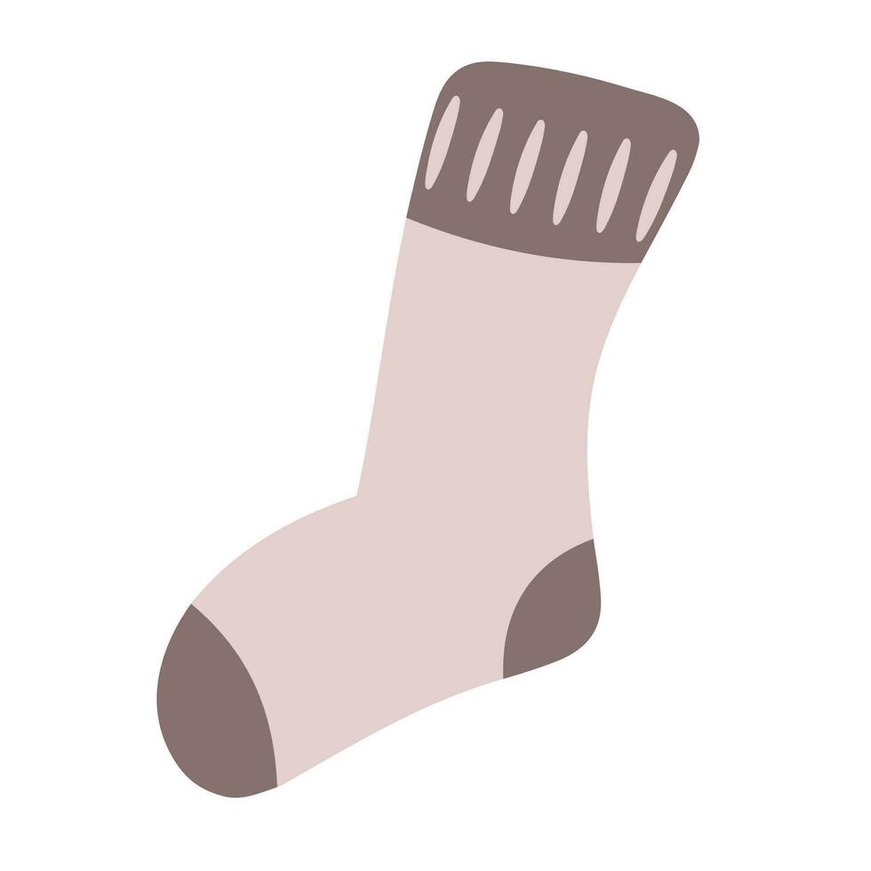 vector ilustración plano diseño vistoso calcetines aislado en blanco antecedentes.