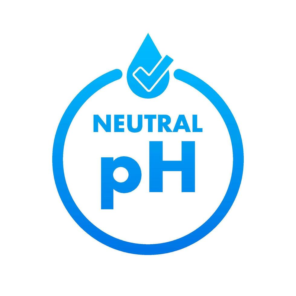 icono con neutral ph vector logo. logo símbolo.