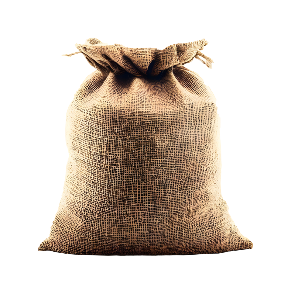 sac sac cadeau sur transparent. ai généré png